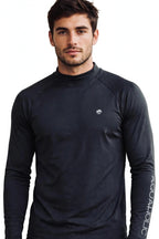 Rashguard Hombre Básico Negro