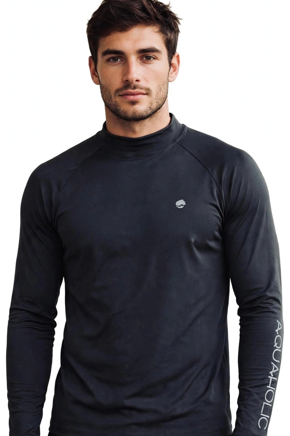 Rashguard Hombre Básico Negro